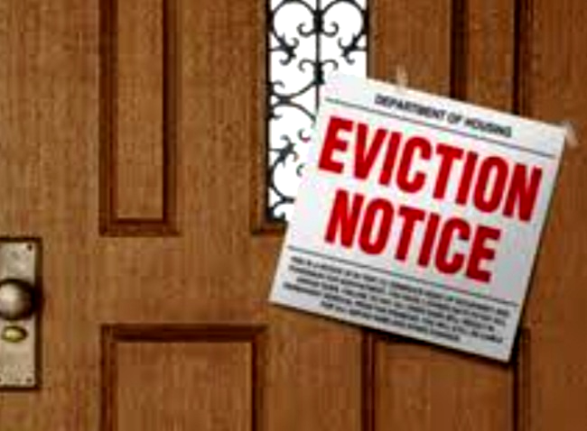 The eviction process in Shreveport, Louisiana